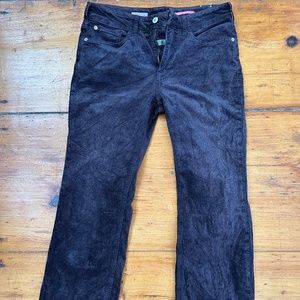 Anthropologie Pilcro Yaya Crop Flare corduroys